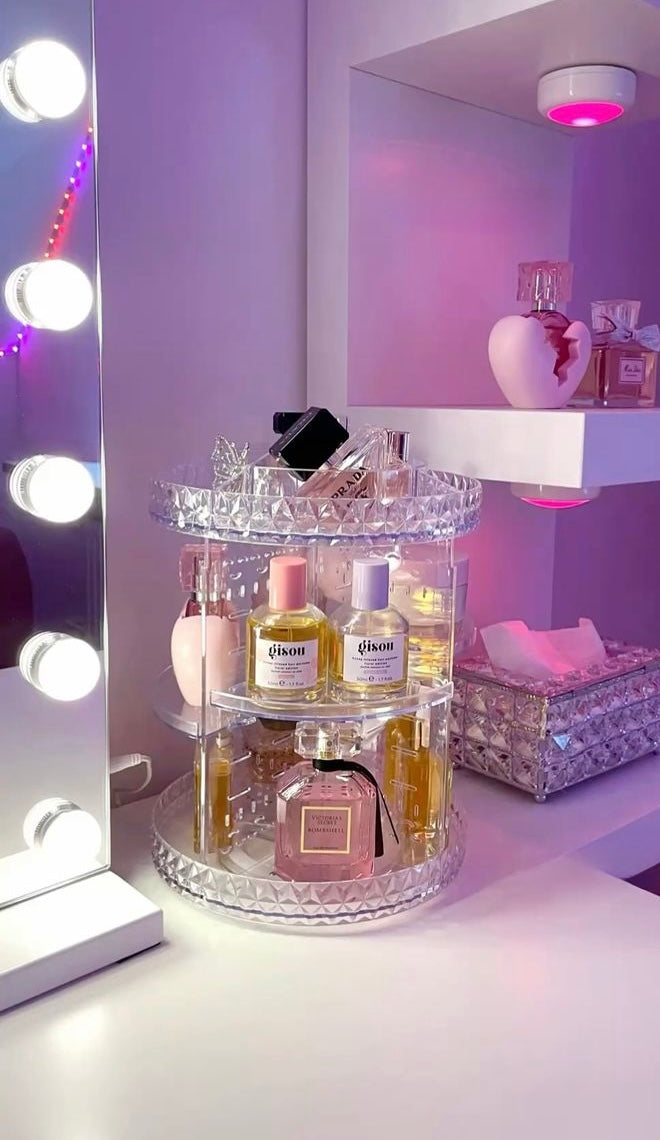 Organizador de Maquillaje giratorio 360°