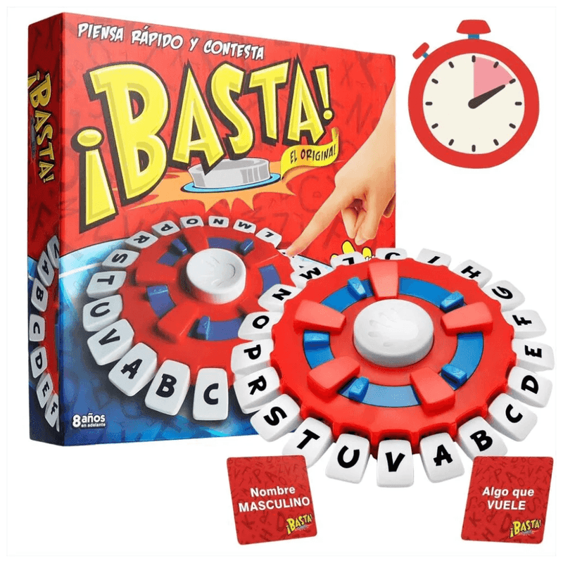 Juego De Mesa Basta Interactivo Palabras