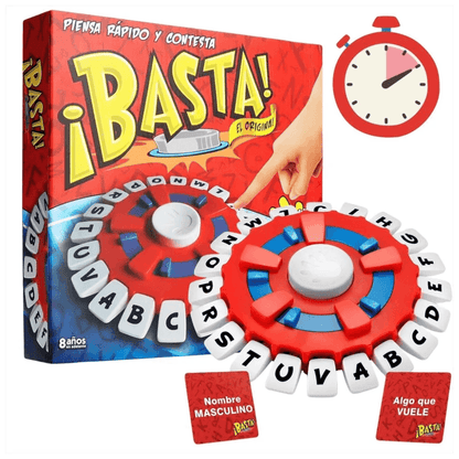 Juego De Mesa Basta Interactivo Palabras