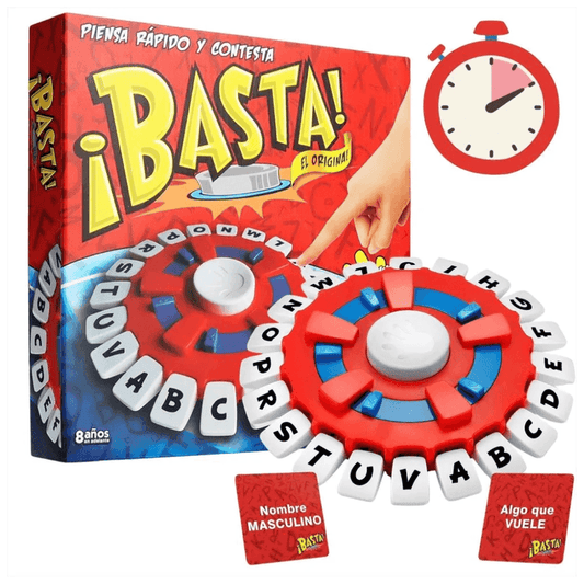 Juego De Mesa Basta Interactivo Palabras